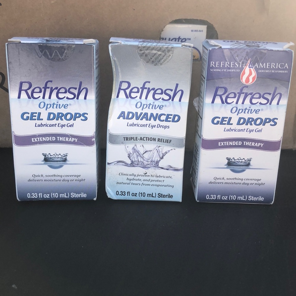 Refresh optive gel drops